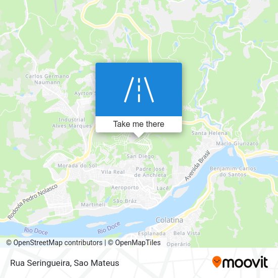 Rua Seringueira map