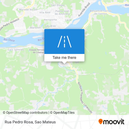 Rua Pedro Rosa map