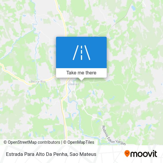 Estrada Para Alto Da Penha map