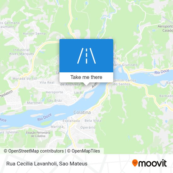 Rua Cecilia Lavanholi map