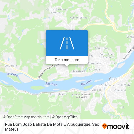 Rua Dom João Batista Da Mota E Albuquerque map