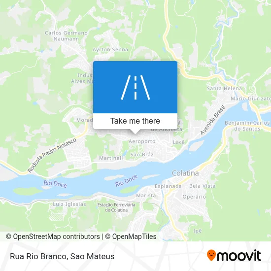 Rua Rio Branco map