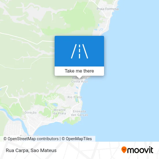 Rua Carpa map