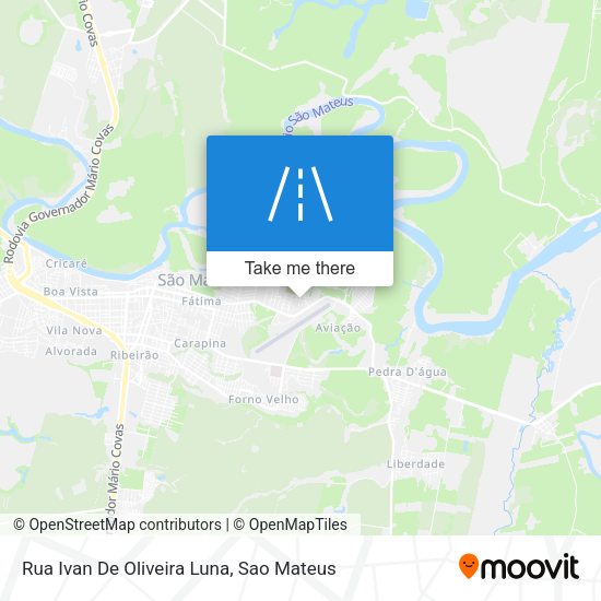 Rua Ivan De Oliveira Luna map