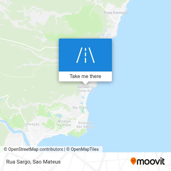 Rua Sargo map