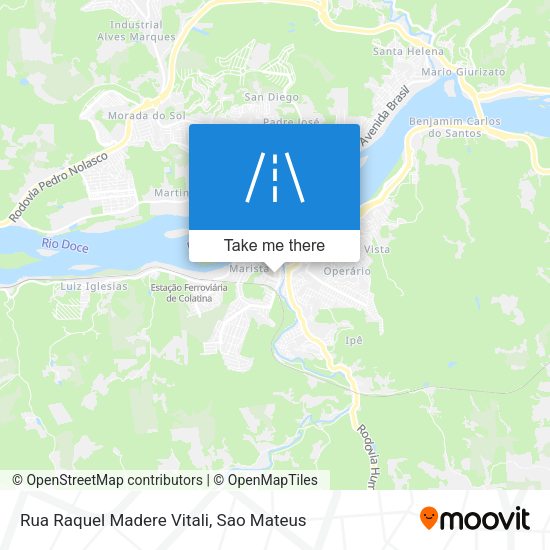 Rua Raquel Madere Vitali map