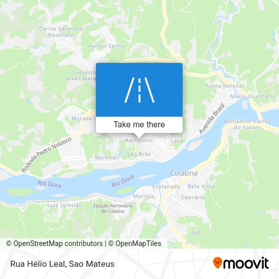 Rua Hélio Leal map