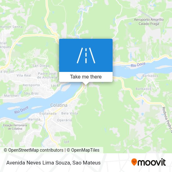 Avenida Neves Lima Souza map