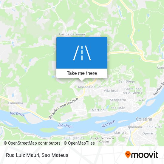 Rua Luiz Mauri map