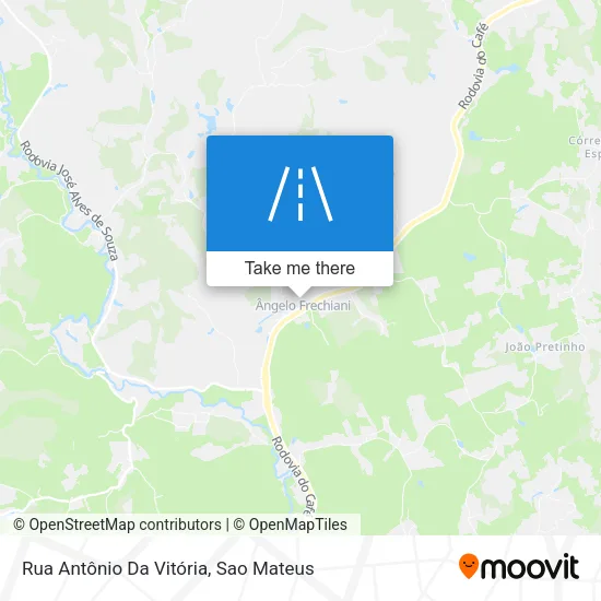 Rua Antônio Da Vitória map