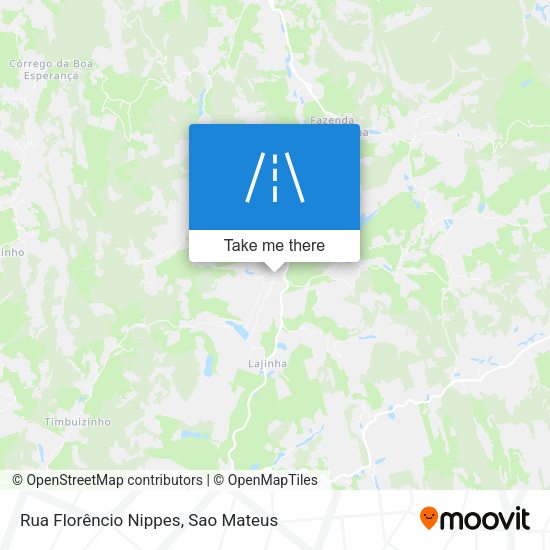 Rua Florêncio Nippes map