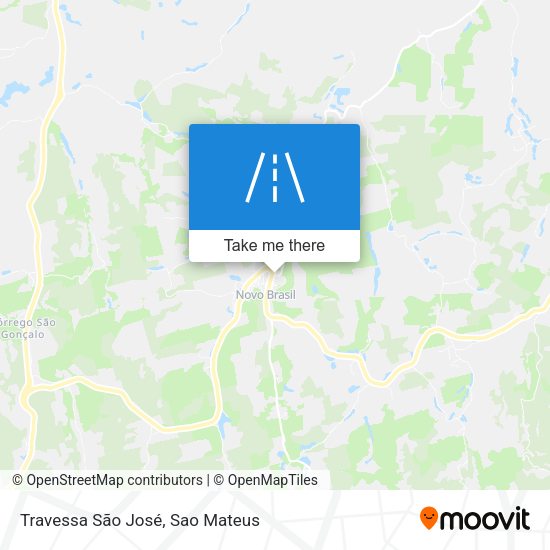 Travessa São José map