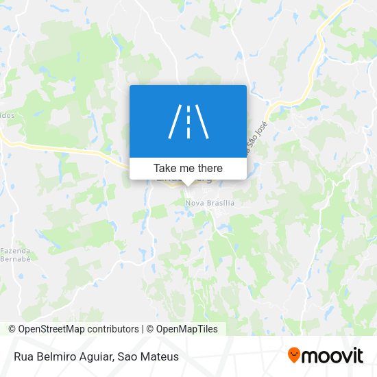 Rua Belmiro Aguiar map