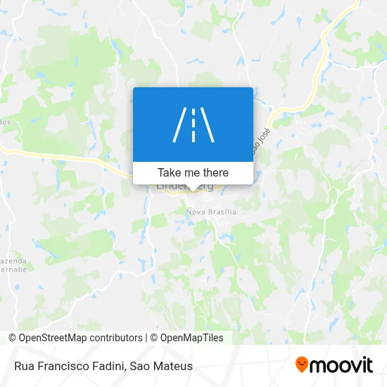 Rua Francisco Fadini map