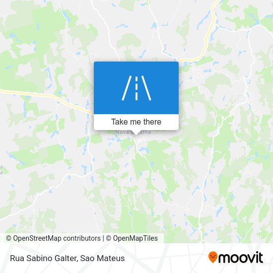 Rua Sabino Galter map