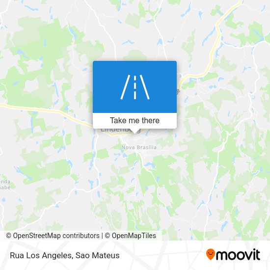 Rua Los Angeles map