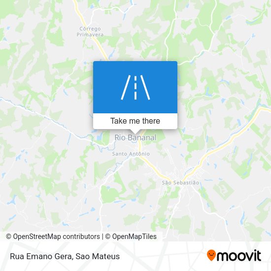 Rua Emano Gera map