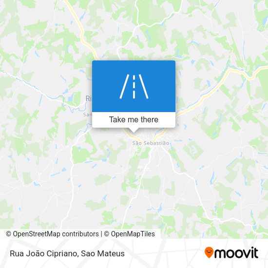 Rua João Cipriano map