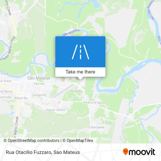 Rua Otacílio Fuzzaro map