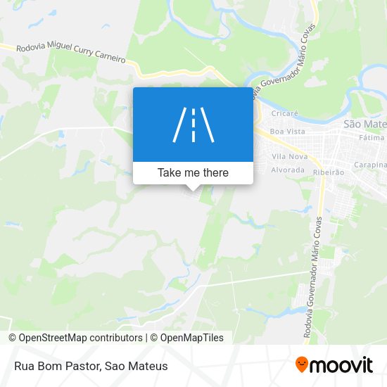 Rua Bom Pastor map