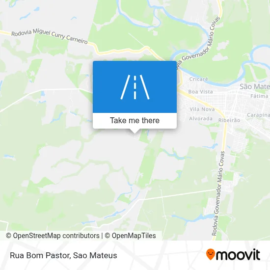 Rua Bom Pastor map