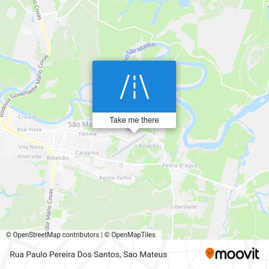 Rua Paulo Pereira Dos Santos map