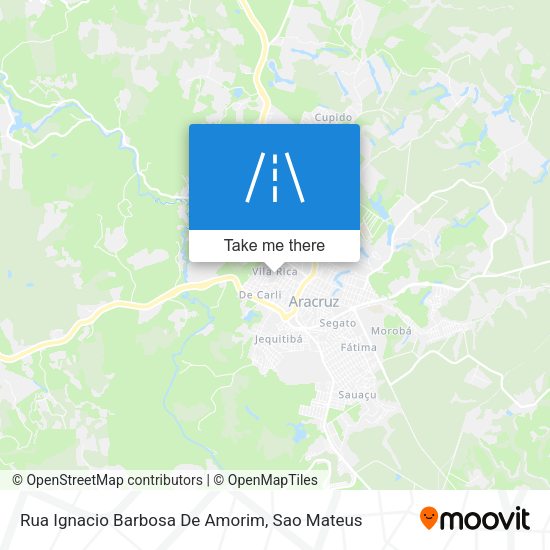 Rua Ignacio Barbosa De Amorim map