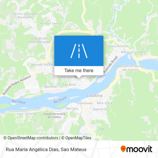 Rua Maria Angêlica Dias map