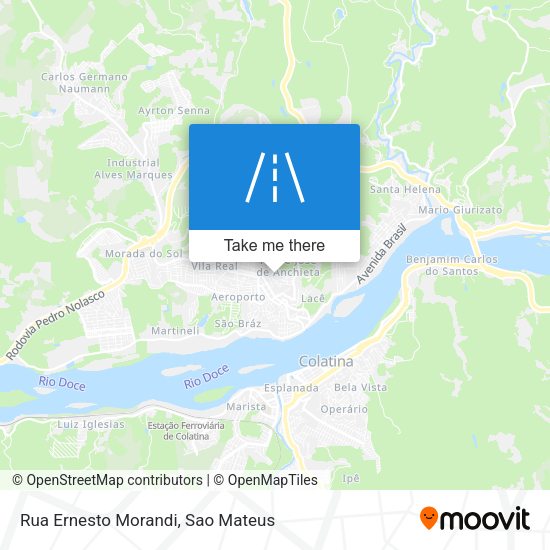 Rua Ernesto Morandi map