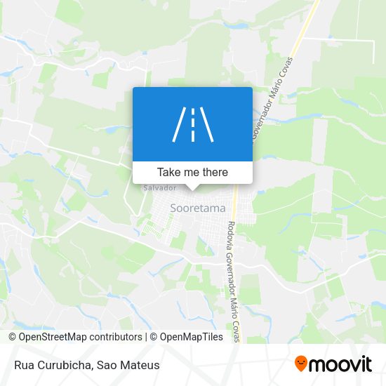 Rua Curubicha map