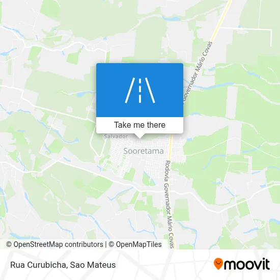 Rua Curubicha map