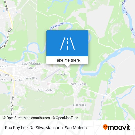 Rua Ruy Luiz Da Silva Machado map