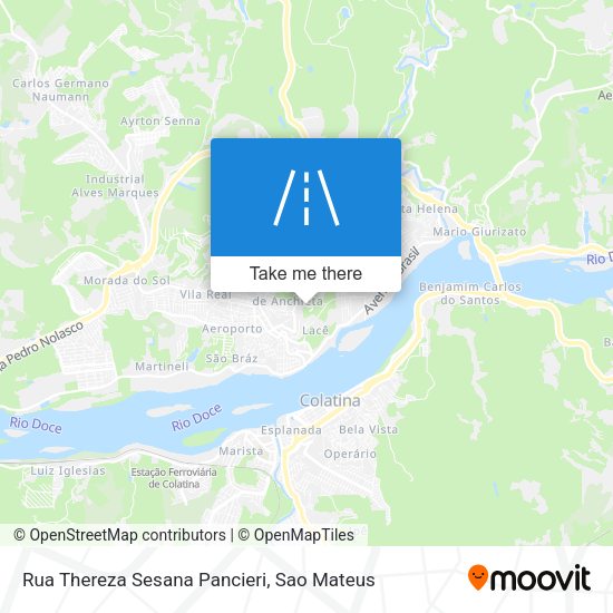 Rua Thereza Sesana Pancieri map