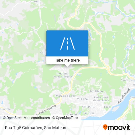 Rua Tigê Guimarães map