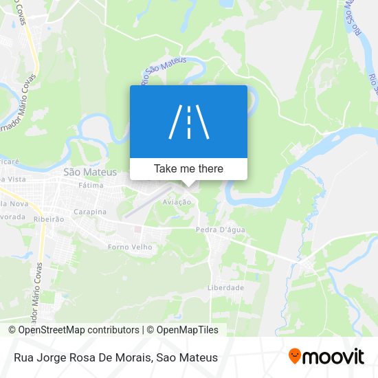 Rua Jorge Rosa De Morais map