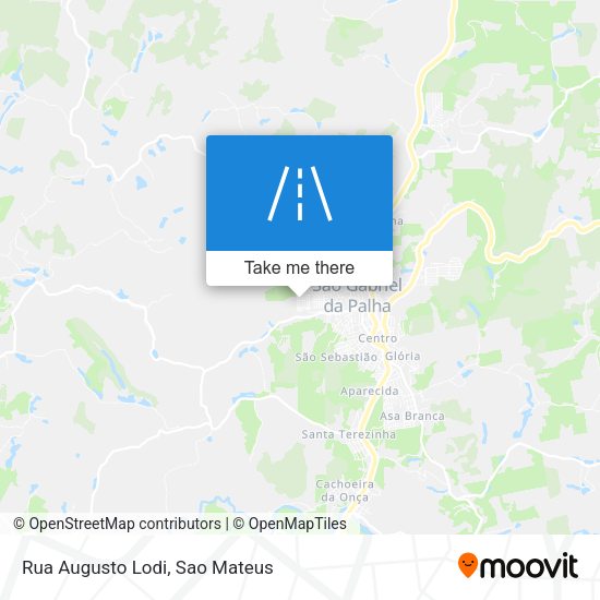 Rua Augusto Lodi map