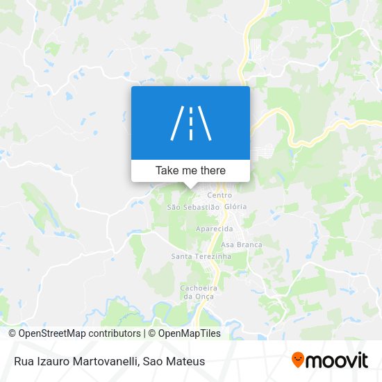 Rua Izauro Martovanelli map