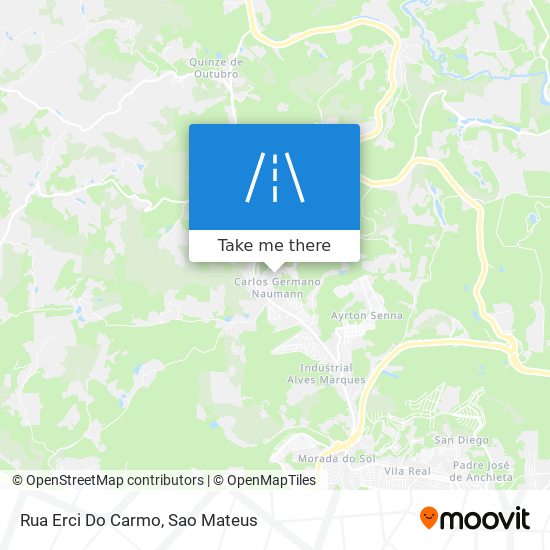 Rua Erci Do Carmo map