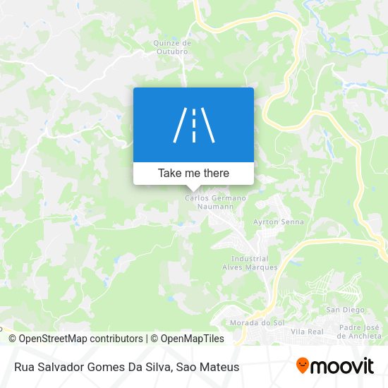Rua Salvador Gomes Da Silva map
