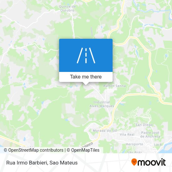 Rua Irmo Barbieri map