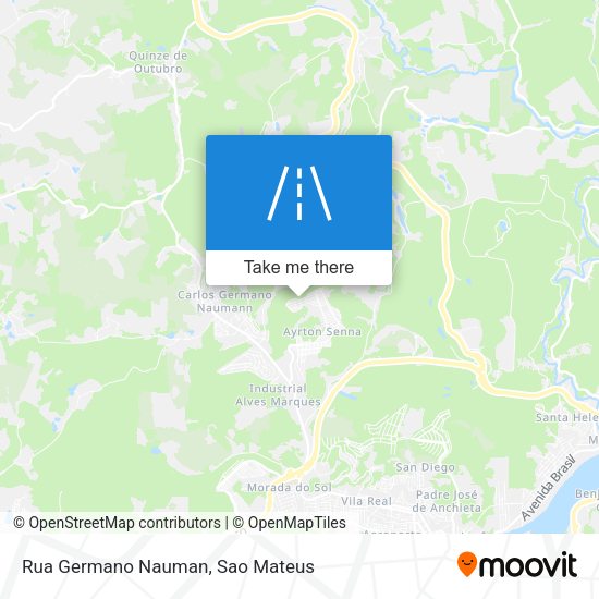 Rua Germano Nauman map