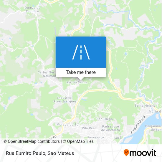 Rua Eumiro Paulo map