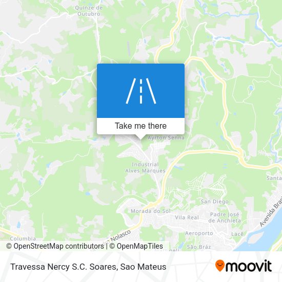 Travessa Nercy S.C. Soares map