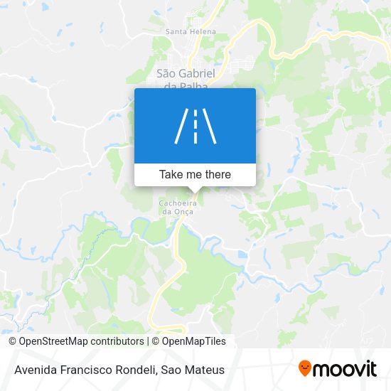 Avenida Francisco Rondeli map