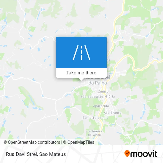 Rua Davi Strei map