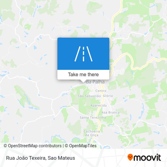 Rua João Texeira map