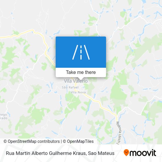 Rua Martin Alberto Guilherme Kraus map