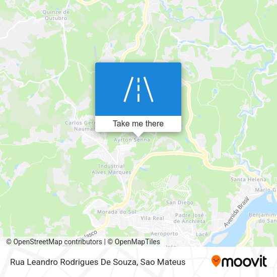 Rua Leandro Rodrigues De Souza map