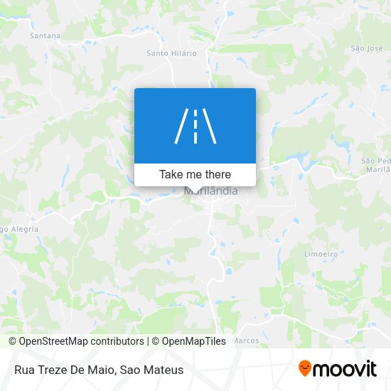 Rua Treze De Maio map