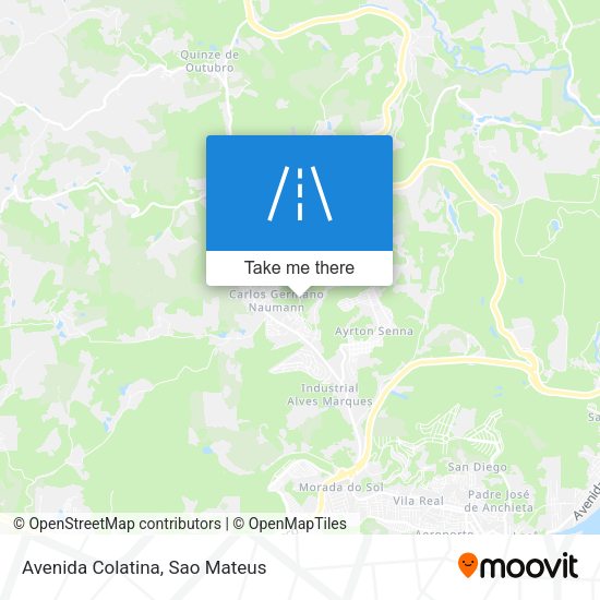 Avenida Colatina map